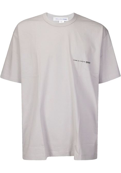 printed t-shirt man grey COMME DES GARÇONS SHIRT | FO-T0232
